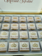 Personalisierte Schoko Box (Sünnet) | Gold