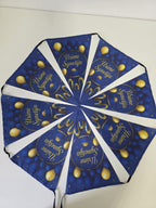 Wimpelgirlande  Dunkelblau/Gold 🎉