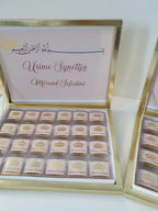 Personalisierte Schoko Box (Sünnet) | Gold