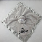 Personalisierte Schmuseteddy´s | Grau - Minas Baby Paradies