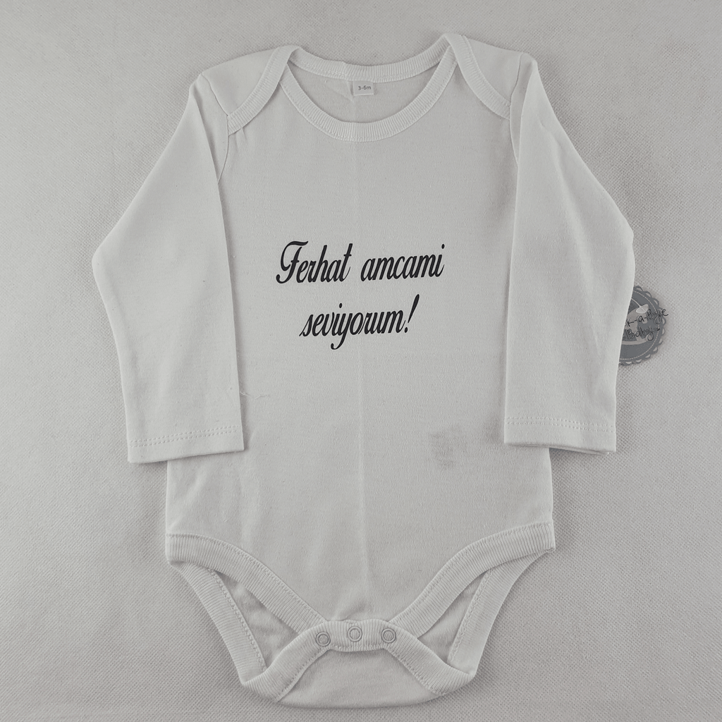 Personalisierte Body´s in verschiedenen Größen | Weiß - Minas Baby Paradies