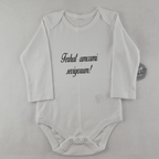 Personalisierte Body´s in verschiedenen Größen | Weiß - Minas Baby Paradies