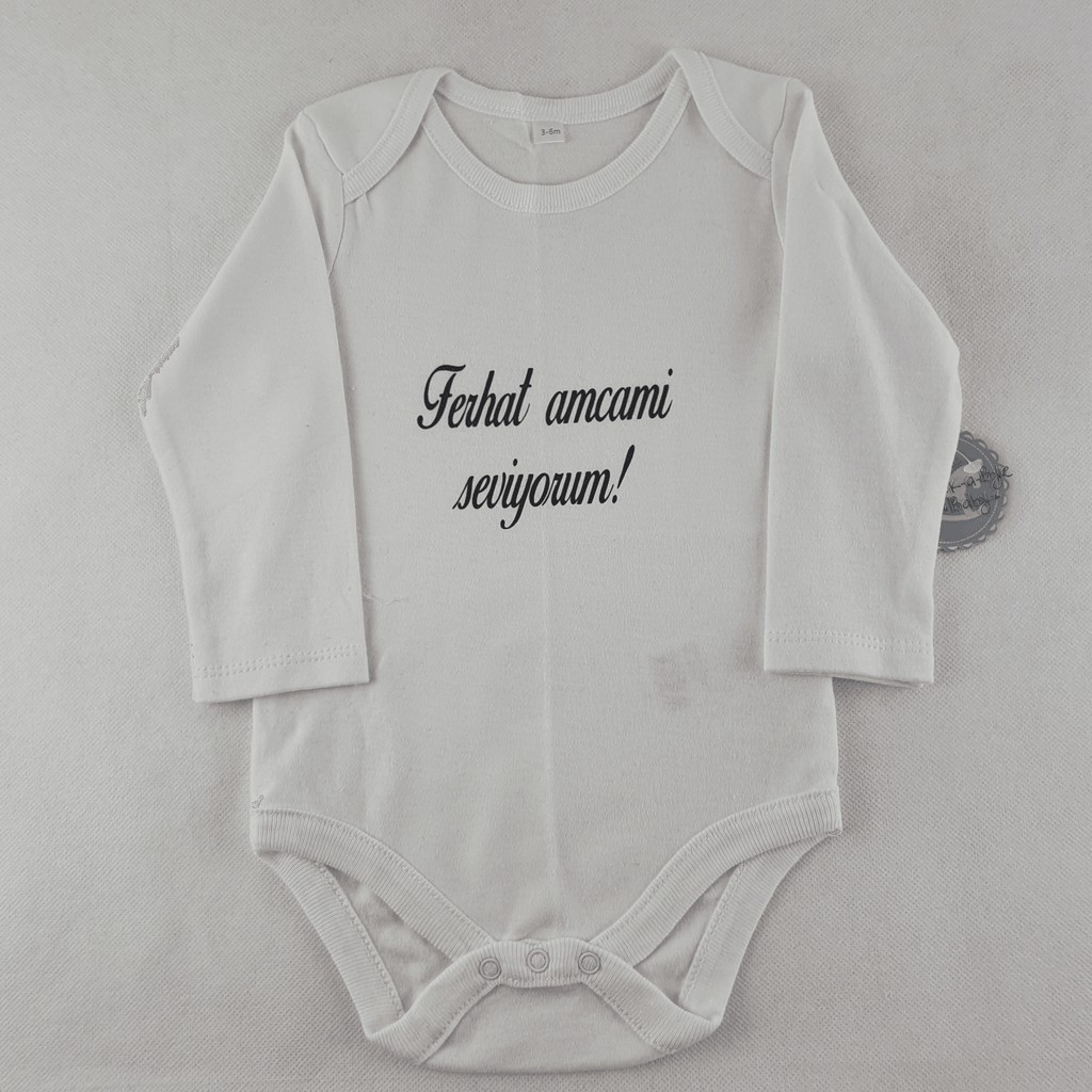 Personalisierte Body´s in verschiedenen Größen | Weiß - Minas Baby Paradies