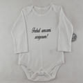 Personalisierte Body´s in verschiedenen Größen | Weiß - Minas Baby Paradies