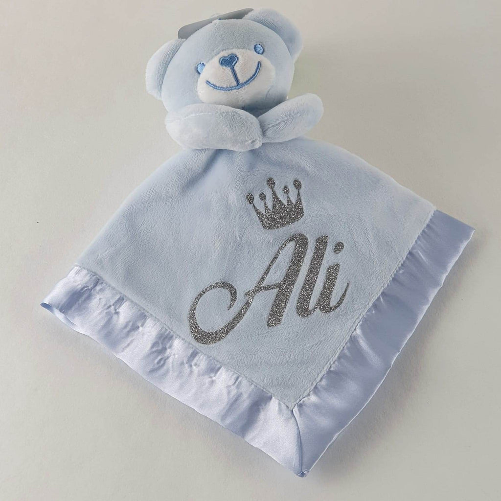 Personalisierte Schmuseteddy´s | Blau - Minas Baby Paradies